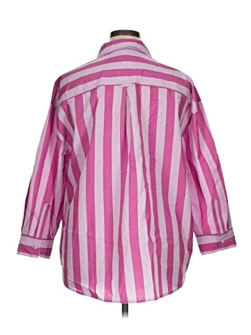 Old Navy 3/4 Sleeve Button-Down Shirt (view 2)