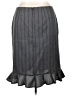 Unbranded 100% Polyester Chevron-herringbone Gray Formal Skirt Size 14 - photo 2