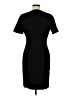 Unbranded Solid Black Casual Dress Size M - photo 2
