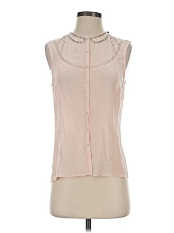 Theory Sleeveless Silk Top (view 1)