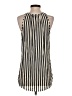 J.Crew 100% Polyester Ivory Sleeveless Blouse Size 2 - photo 2