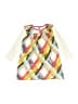 Tea 100% Cotton Argyle Ivory Dress Size 5 - photo 1