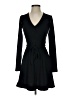 So & Co Solid Black Casual Dress Size XS - photo 1