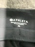 Athleta Solid Black Athletic Shorts Size M - photo 3