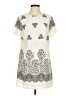 Lulus 100% Polyester Graphic Ivory Casual Dress Size S - photo 1