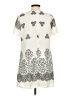 Lulus 100% Polyester Graphic Ivory Casual Dress Size S - photo 2