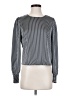 Avec Les Filles 100% Polyester Silver Long Sleeve Top Size S - photo 1
