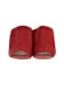 Anthropologie Color Block Red Sandals Size 6 - photo 2