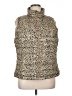 Amazon Essentials 100% Polyester Animal Print Gold Faux Fur Vest Size XL - photo 1