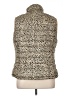Amazon Essentials 100% Polyester Animal Print Gold Faux Fur Vest Size XL - photo 2