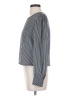 Avec Les Filles 100% Polyester Silver Long Sleeve Top Size S - photo 5