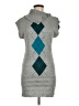 Sweater Project 100% Acrylic Argyle Gray Sweater Vest Size M - photo 1