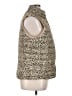 Amazon Essentials 100% Polyester Animal Print Gold Faux Fur Vest Size XL - photo 4