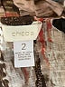 Chico's Brown 3/4 Sleeve Blouse Size Lg (2) - photo 7