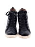 Linea Paolo 100% Leather Black Wedges Size 9 - photo 2