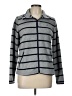 Nautica 100% Polyester Stripes Gray Jacket Size L - photo 1