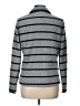 Nautica 100% Polyester Stripes Gray Jacket Size L - photo 2