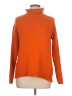 Lands' End 100% Baumwolle Orange Turtleneck Sweater Size L - photo 1