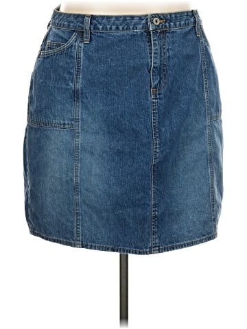 Carolina Blues Denim Skirt (view 1)