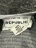 For The Republic Gray Pullover Sweater Size M - photo 7