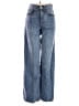Simple Society Chevron-herringbone Blue Jeans Size 00 - photo 1