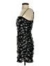 Lush 100% Polyester Black Cocktail Dress Size S - photo 5