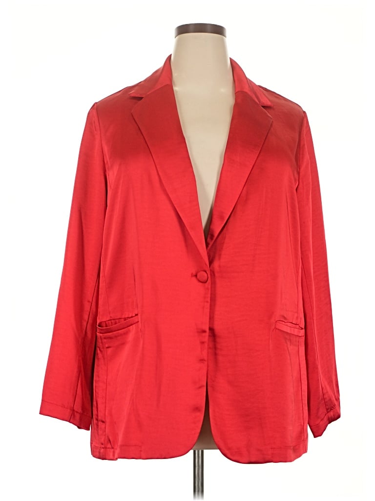 Pre-owned A New Day Blazer Jacket In Red