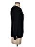 Aqua 100% Cashmere Black Long Sleeve Top Size S - photo 4