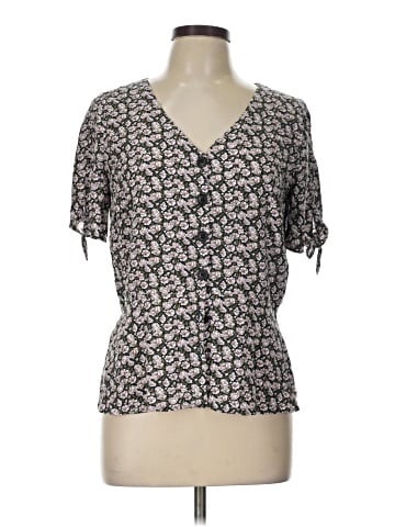 Ann Taylor LOFT Short Sleeve Blouse (view 1)