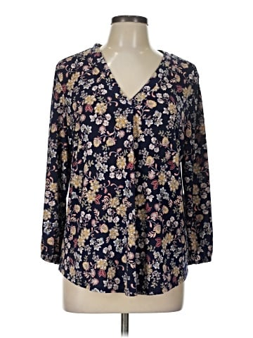 TWO by Vince Camuto 3/4 Sleeve Blouse (view 1)