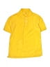 Assorted Brands Solid Yellow Short Sleeve Polo Size 10 - photo 1