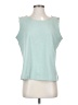 Coco + Carmen Teal Sleeveless Top Size S - photo 1