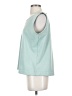 Coco + Carmen Teal Sleeveless Top Size S - photo 5