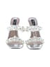 Aqua White Sandals Size 10 - photo 2