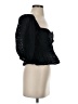 A New Day Black 3/4 Sleeve Blouse Size XS - photo 4