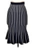 MICHAEL Michael Kors Stripes Blue Formal Skirt Size M (petite) - photo 1