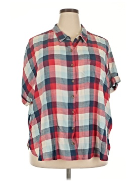 Natural Reflections Short Sleeve Button Down Shirt