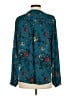 Astr 100% Polyester Teal Long Sleeve Blouse Size S - photo 2