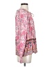 Coco + Carmen 100% Viscose Pink Long Sleeve Blouse Size S - photo 4
