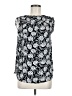 Ann Taylor LOFT 100% Polyester Black Sleeveless Blouse Size S - photo 1