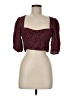 Zara Red 3/4 Sleeve Blouse Size M - photo 1