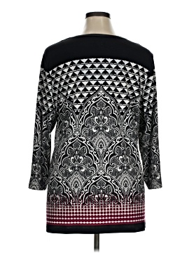 JM Collection 3/4 Sleeve Blouse (view 2)