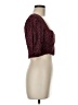 Zara Red 3/4 Sleeve Blouse Size M - photo 4