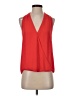 Krisa 100% Polyester Red Sleeveless Blouse Size XS - photo 1