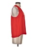 Krisa 100% Polyester Red Sleeveless Blouse Size XS - photo 4