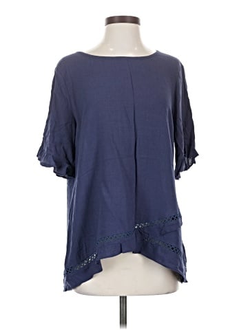 Coco + Carmen Short Sleeve Blouse (view 1)