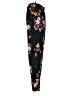 Shein Floral Black Casual Pants Size 4 - photo 4