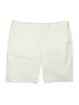 J.Crew Solid Green Khaki Shorts Size 8 - photo 1