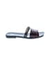 Melissa Gray Burgundy Sandals Size 10 - photo 1