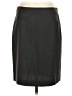 Theory Solid Gray Wool Skirt Size 2 - photo 1